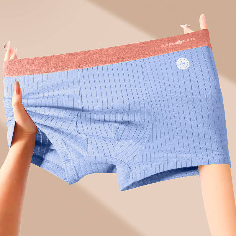 ⏳🩲[Оферта за ограничено време]🔥(6 броя) Мъжки боксерки от 100% памук – Удобни и дишащи, с еластичен колан и меко усещане за комфорт през целия ден. Идеални за ежедневно носене.