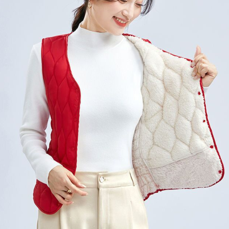 💟【45% OFF】🔥Женска жилетка с мека и топла подплата – Идеална за зимата, осигурява комфорт и топлина с вътрешна флисовата подплата. Стилна и удобна за всеки ден!