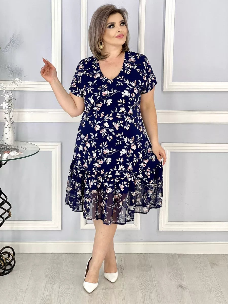 【50% OFF】🔥【S-5XL】👗Noua rochie de modă, design clasic, elegant și simplu