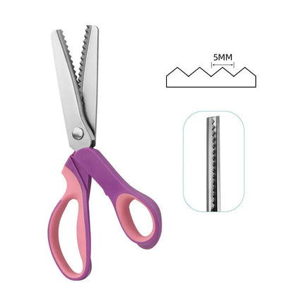 ✂️✨Viacúčelové cikcakové nožnice, vrúbkované nožnice🧵