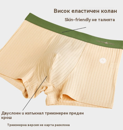 ⏳🩲[Оферта за ограничено време]🔥(6 броя) Мъжки боксерки от 100% памук – Удобни и дишащи, с еластичен колан и меко усещане за комфорт през целия ден. Идеални за ежедневно носене.