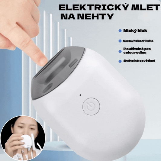 💅 Kúpte 1 kus a získajte 1 zadarmo! ✨ Automatický pilník na nechty (1 kus), pre bezpečnú a šetrnú starostlivosť o nechty 👶🔧