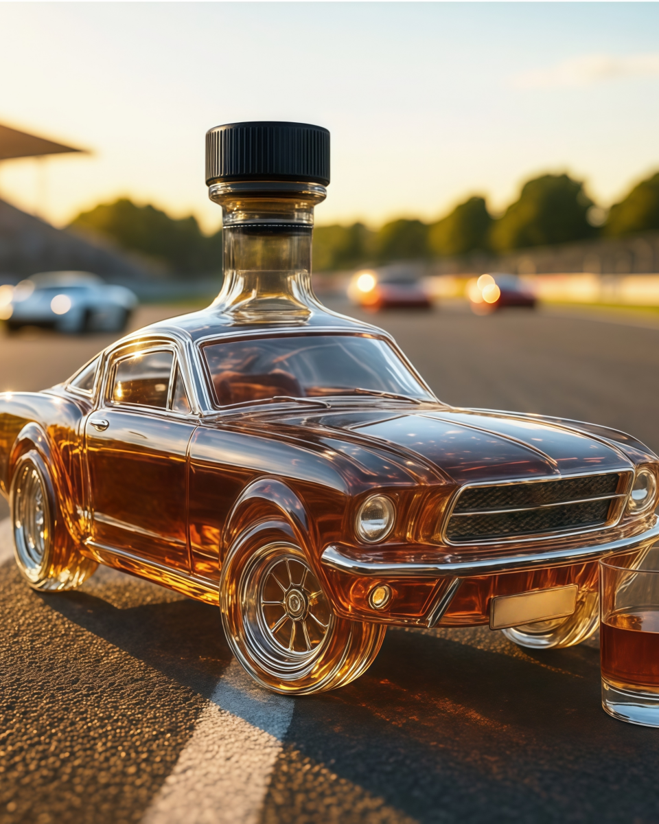 🎁 Nuevo producto caliente🚗 Botella de whisky creativa en forma de coche — estilo y valor coleccionable