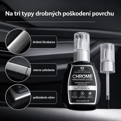 ✨ Sada na obnovu chrómu — pomáha odstrániť oxidáciu a obnoviť kovový lesk na vhodných povrchoch.