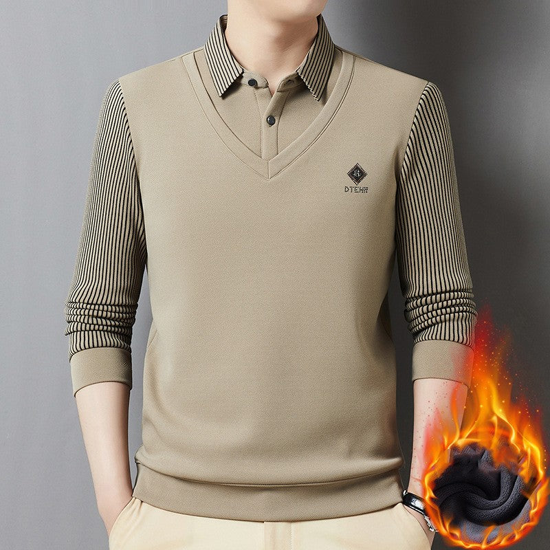 【30%OFF】🔥【Oferta por tiempo limitado】(M-4XL) Top térmico todo en uno de dos piezas de cachemir premium para hombre