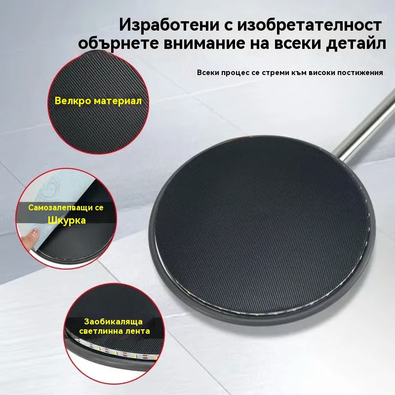 💥🧹【Най-продаваните продукти】9-инчов радиален шлифовъчнa платформа за стена с винтово окачване – съвместима с различни дръжки и лесна за използване