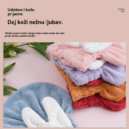 🔥Kupite 1, dobijte 1 gratis🔥🎀🛀Kapa za tuširanje otporna na udarce, brzosušeća sa super upijajućim šamponom😍