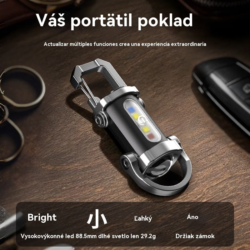 【Kúp 1, získaj 1 zadarmo】🔥Skvelý výpredaj🔥Super jasné vodeodolné mini svietidlo na kľúče so svietivosťou 1200 lm