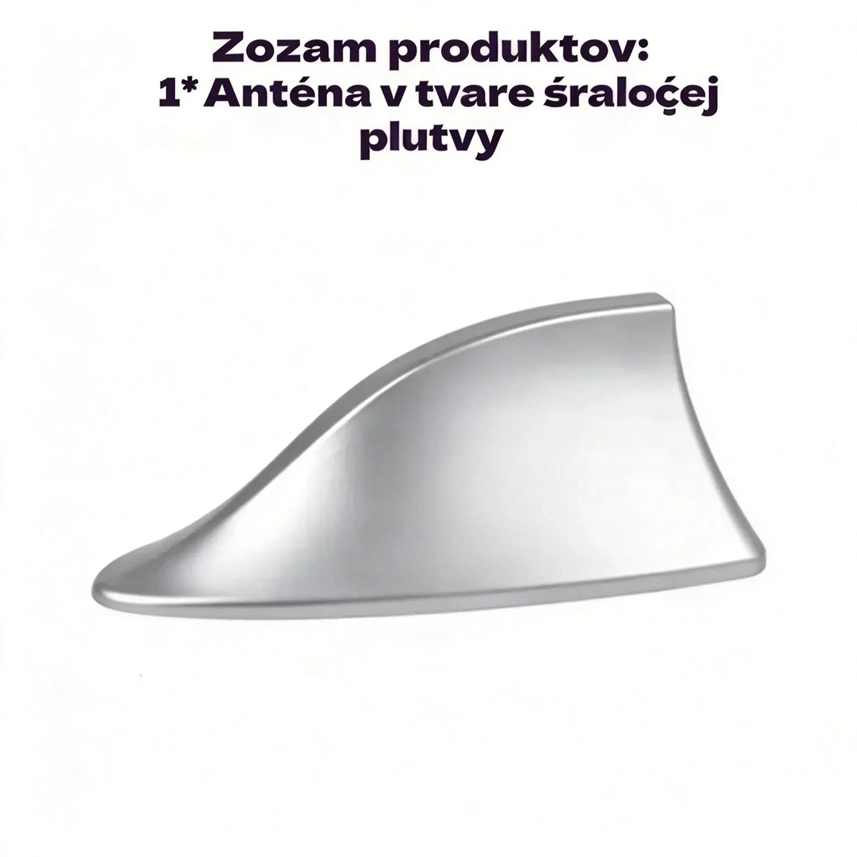 🚗🚗【Kúp 1, získaj 1 zadarmo】Dekoratívna anténa do auta v štýle žraločej plutvy, univerzálna anténa na príjem rádiového signálu【2 položky】