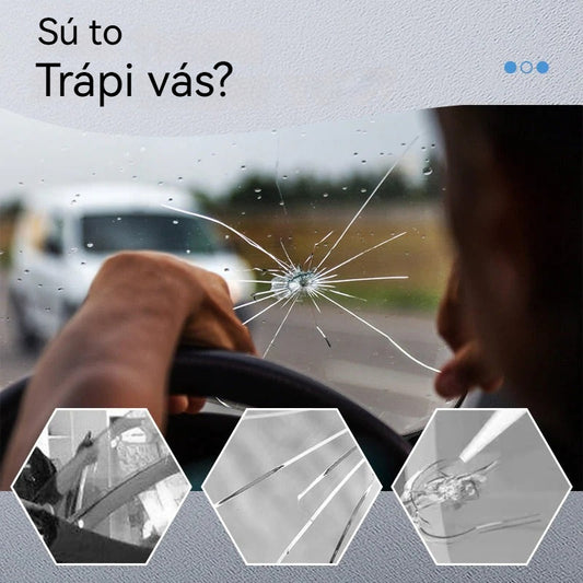 🥇【Sada 3 kusov】🚗 Tekutina na opravu trhlín, lepidlo na odstraňovanie škrabancov a prasklín