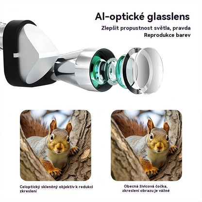 🔥🎄【Oblíbené produkty 50% sleva】🔭HD přenosný monokulární dalekohled – mini kapesní design, vysoké zvětšení a kompatibilita s držákem na telefon!