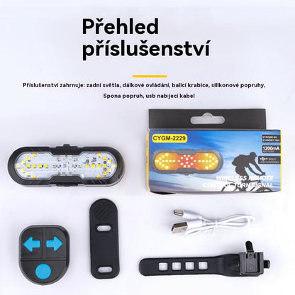 😀【Kúpte 1 a získajte 1 zadarmo】Nová multifunkčná bezdrôtová klaksónka s diaľkovým ovládaním smerových svetiel