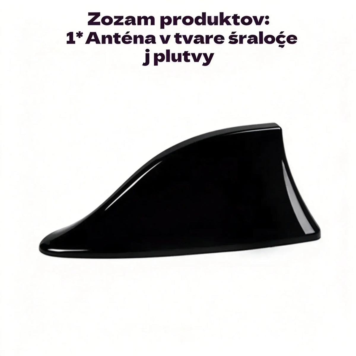 🚗🚗【Kúp 1, získaj 1 zadarmo】Dekoratívna anténa do auta v štýle žraločej plutvy, univerzálna anténa na príjem rádiového signálu【2 položky】