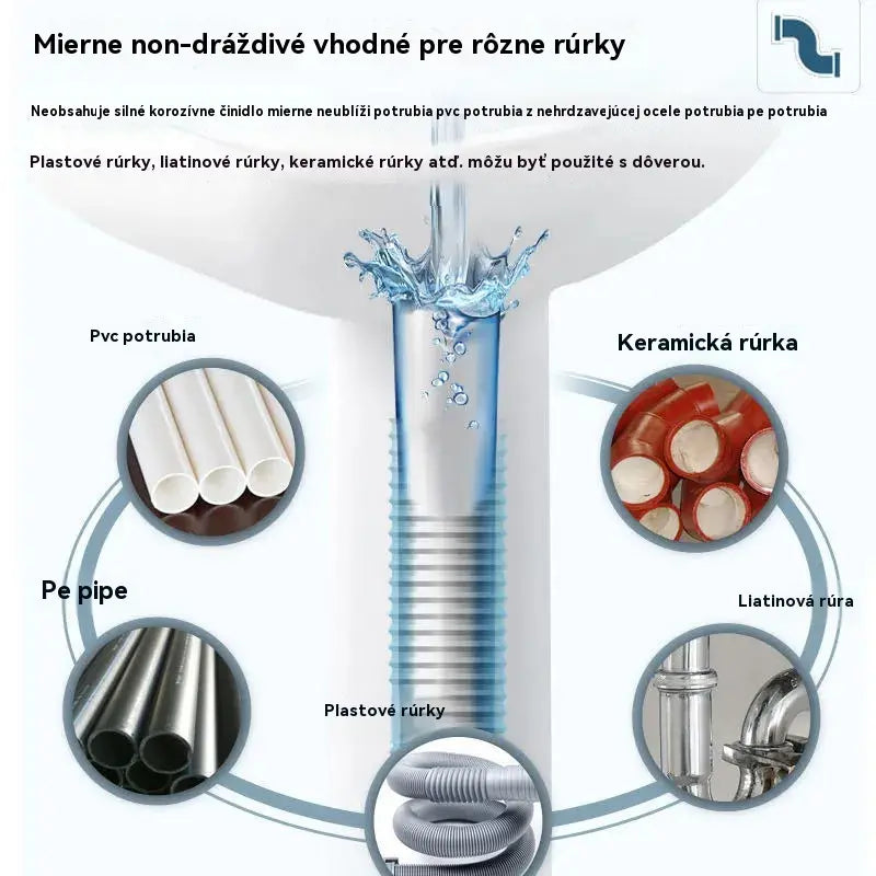 🚽💦【Kúpte 1, získajte 1 zadarmo】Ideálny a najpraktickejší prostriedok na prečistenie potrubia