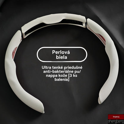 💥【Zimná špeciálna ponuka 50%】🚗 Univerzálny vysokokvalitný kožený kryt volantu pre auto, vhodný pre všetky ročné obdobia, protišmykový, absorbujúci pot a odolný voči opotrebovaniu.