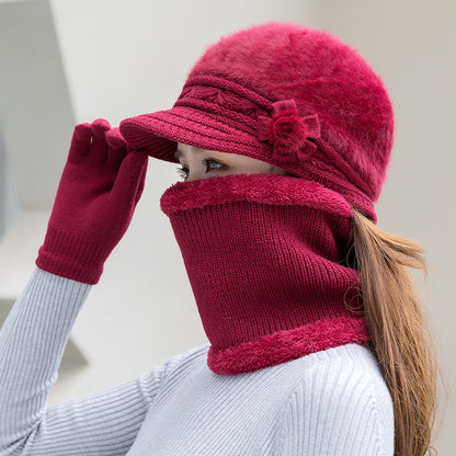 💥50% ZĽAVA ⛄【Čiapky + Šály + Rukavice】Štýlová a pohodlná plyšová čiapka na jeseň a zimu – ideálna na chladné dni!