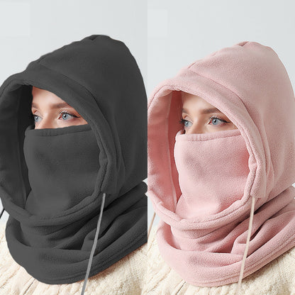 🧢🚵‍♀️【Kup 1, otrzymaj 1 gratis】🔥 Wielofunkcyjna kominiarka 3 w 1 z polaru – maska na twarz, ocieplacz na szyję i kaptur zimowy
