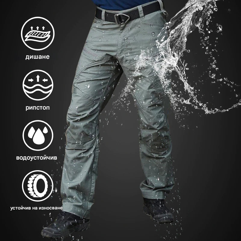 👖💥Хит продажби🔥【S-5XL】Мъжки тактически панталони, работни панталони, военни панталони, панталони за открито, водоустойчиви и издръжливи