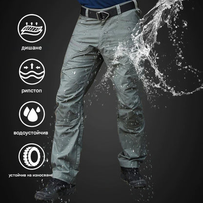 👖💥Хит продажби🔥【S-5XL】Мъжки тактически панталони, работни панталони, военни панталони, панталони за открито, водоустойчиви и издръжливи