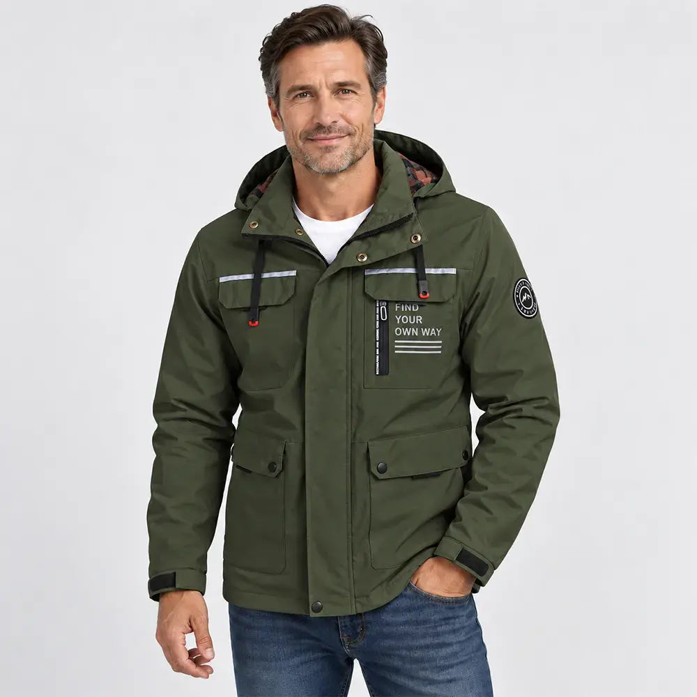 Časovo obmedzená ponuka【M~4XL】 jeseň a zima 2026 nová outdoorová horolezecká bunda odolná voči vetru a vode