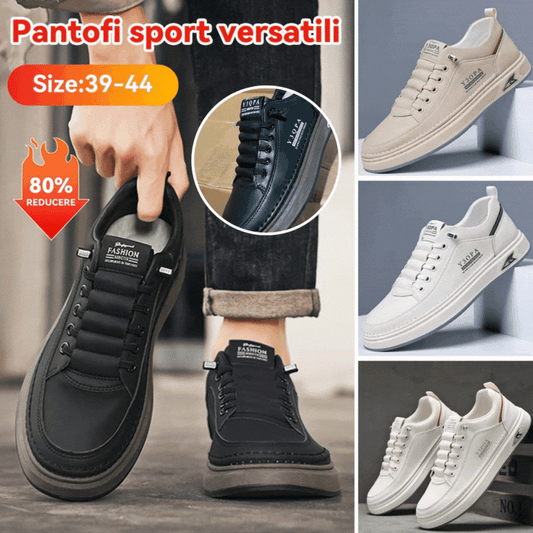 【39-44】2025 Męskie oddychające skórzane buty biznesowe casual