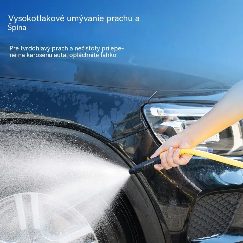 🏆Posledný deň pre špeciálnu ponuku! 🔥Domáca vysokotlaková pištoľ na umývanie auta s posilňovacou tryskou a hadicou 👍💦