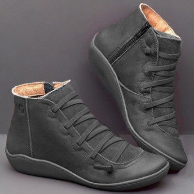 🔥50% de descuento!🔥【Tallas 35-43】Botines de Invierno Anchos para Mujer 2025 – Cómodos, Cálidos y con Estilo Casual