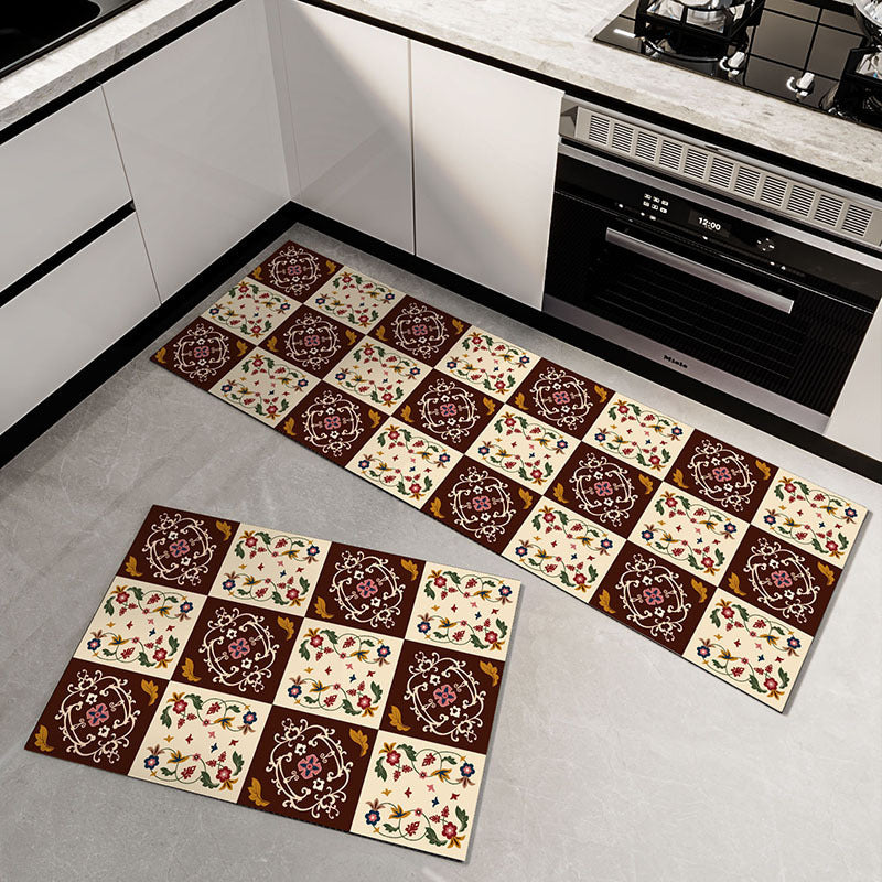 🛒Compre uno y llévese otro gratis👉【40*60+40*120cm】Comúnmente usado en casa🔥Alfombra súper absorbente【2 piezas】