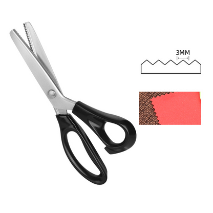 2 kusy za 22 eur🔥Kúpte 1 a druhý získate zadarmo✂️ Profesionálne cikcakovacie nožnice – ostré nožnice na látku so zúbkovaným ostrím