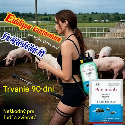 🦟【10 vrecúšok】Špeciálne navrhnuté na kontrolu škodcov na farmách, jedno balenie zabíja blchy/kobylky/šváby/muchy/komáre!
