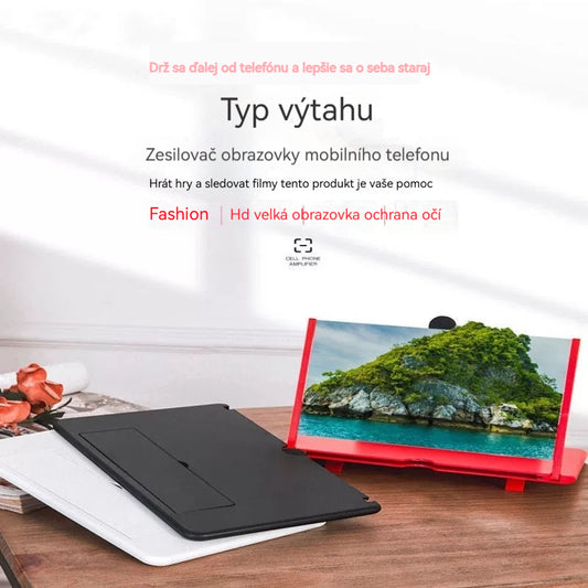 🔥Posledný deň 49% zľava - Mobilná lupa na obrazovke, najnovšia verzia✨ (jasnejšie, ochrana očí pred modrým svetlom, 3D zobrazenie, vhodné pre všetky vekové kategórie)