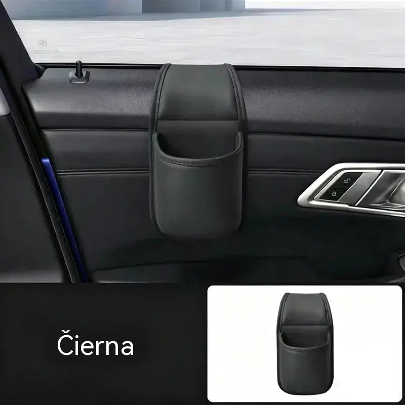【Kúp 1, získaj 1 zadarmo】🚗 Viac priestoru a poriadok v aute! Kožený držiak na dvere auta / na pohár a telefón (jednoduchá montáž na okno / ponuka 1+1 ZADARMO – dostanete 4 kusy)! ✨