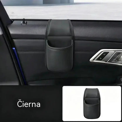 【Kúp 1, získaj 1 zadarmo】🚗 Viac priestoru a poriadok v aute! Kožený držiak na dvere auta / na pohár a telefón (jednoduchá montáž na okno / ponuka 1+1 ZADARMO – dostanete 4 kusy)! ✨