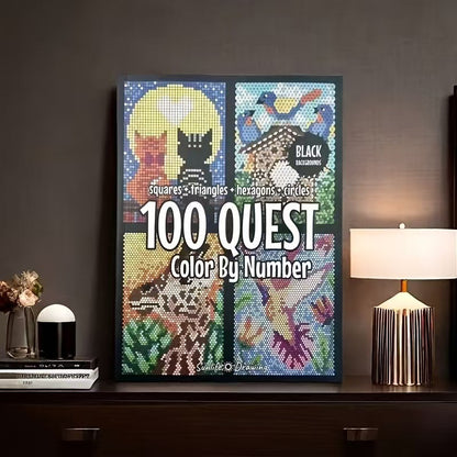 50% POPUSTA🎄🎨 Bojanka 100 QUEST po brojevima