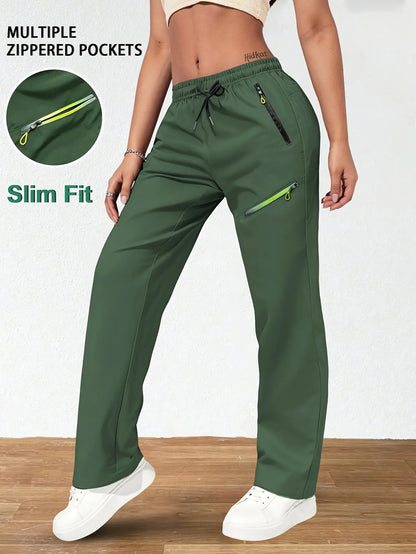 ⏳ Časovo obmedzená ponuka 🔥 Dámske cargo nohavice rovného strihu — Elastický pás; ideálne do práce, na cesty aj na každodenné nosenie 👖✨