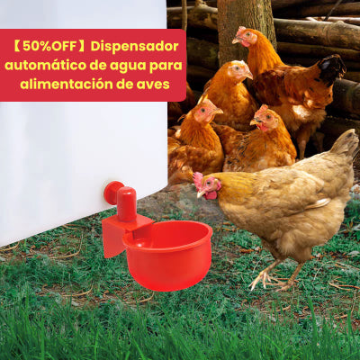 🔥🐔【Cumpărați 10 și primiți 10 gratuit】【20 buc】Bol de băut automat pentru păsări de curte 