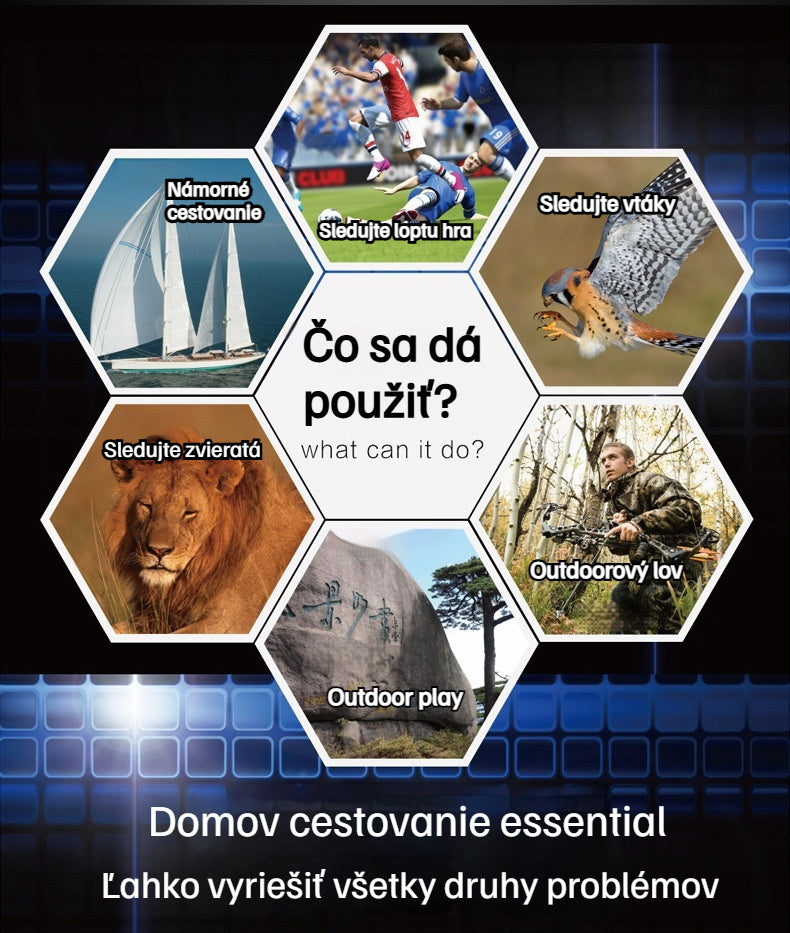 🔭【50% zľava】🔥🔥【Časovo obmedzená ponuka】Monokulárny nočný videnie s vysokým zväčšením a vysokým rozlíšením, nový model 2026