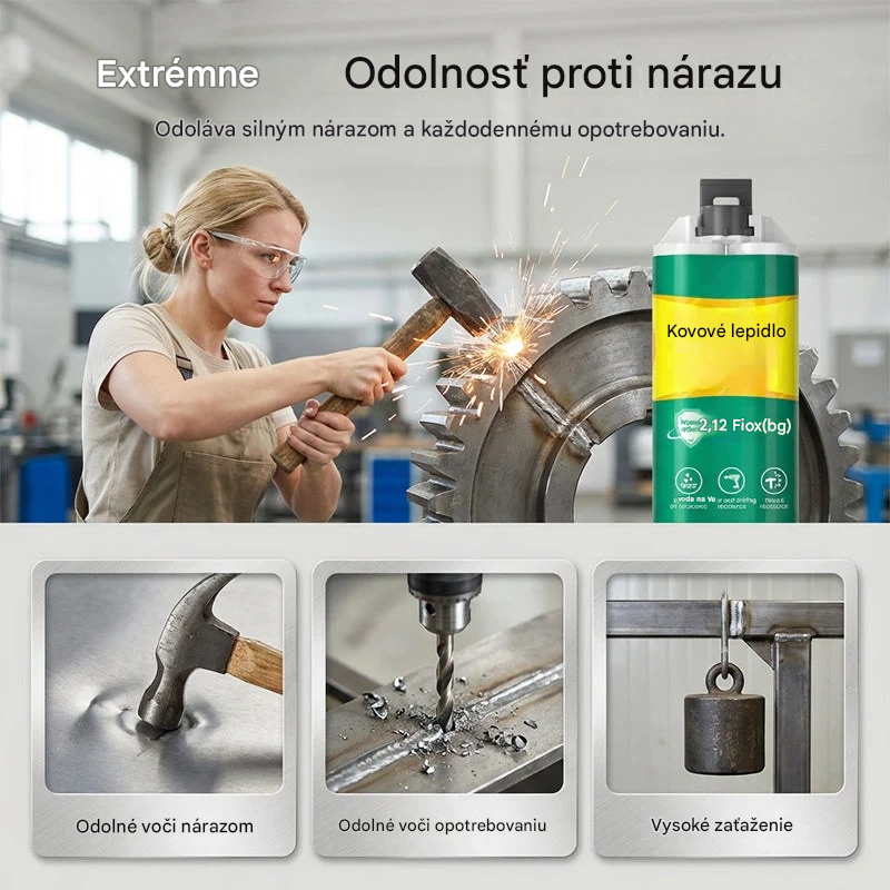 【3-dielna sada】🔥 Časovo obmedzená zľava 50 %! 🛠️ Vysokopevnostný gél na opravu kovov AB - Odolné voči vode, oleju a vysokým teplotám pri každodennom použití.