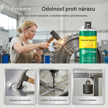 【3-dielna sada】🔥 Časovo obmedzená zľava 50 %! 🛠️ Vysokopevnostný gél na opravu kovov AB - Odolné voči vode, oleju a vysokým teplotám pri každodennom použití.