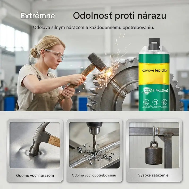 【3-dielna sada】 25 € 🔥 Časovo obmedzená zľava 50 %! 🛠️ Vysokopevnostný gél na opravu kovov AB