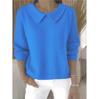 🔥【S-3XL】Nový model dámskej dlhé rukávy blúzky s V-krkom, mäkká podšívka, teplá – nevyhnutná súčasť na jeseň a zimu