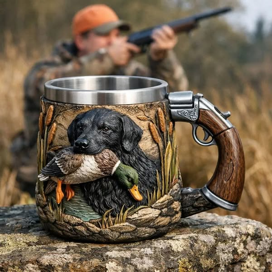 🔫☕【50% popusta】Šalica za kavu specifična za Hunter – Savršen poklon za ljubitelje lova i kave, čvrsta i elegantna