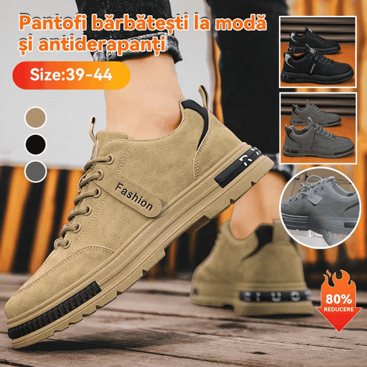 【39-44】 Pantofi de bord casual din piele moale pentru bărbați noi 