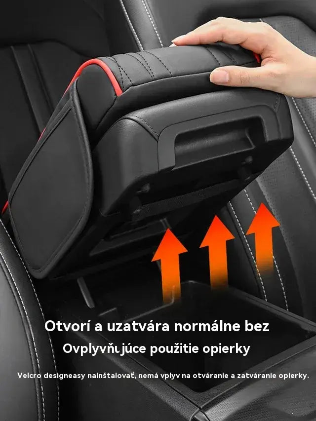 🚗🔥 【Časovo obmedzená zľava -50%】Multifunkčný 3-v-1 kožený box na lakťovú opierku do auta