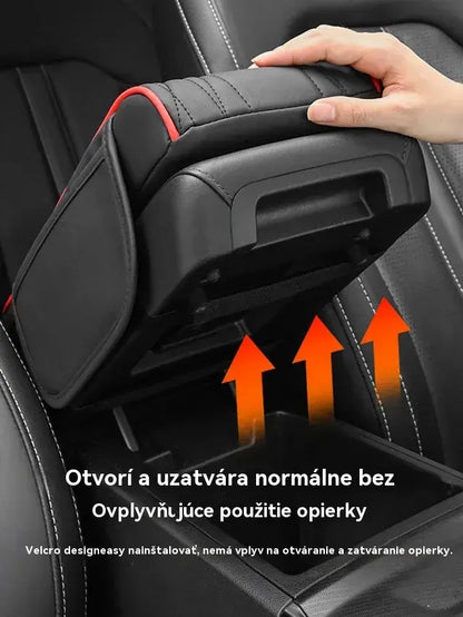 🚗🔥 【Časovo obmedzená zľava -50%】Multifunkčný 3-v-1 kožený box na lakťovú opierku do auta