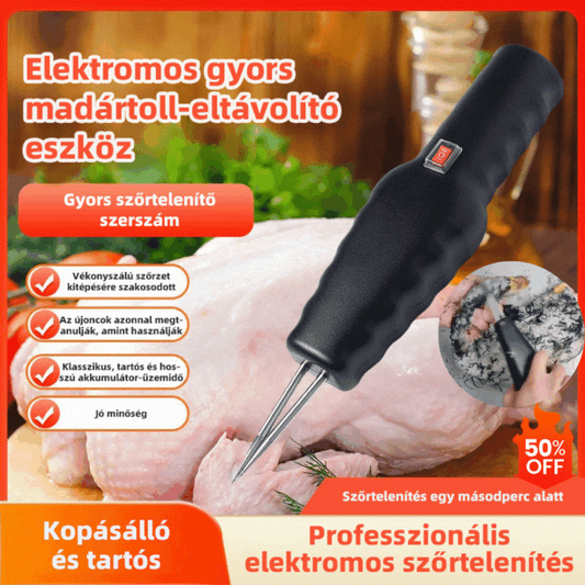 🛒【Vegyél 1-et, kap 1-et ingyen】🦆Gyors és Egyszerű Tollazateltávolítás Elektromosan – Ideális Csirkéhez és Kacsához