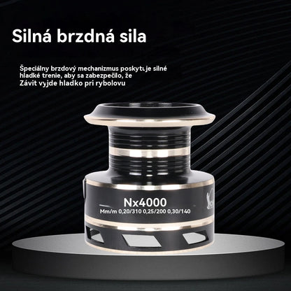 🎣【50% zľava】🥇13-ložiskový rotačný rybársky navijak so skladacou rukoväťou, vhodný na lov kaprov v morskej vode, kovová cievka, modelový navijak na lov kaprov 2000-7000.