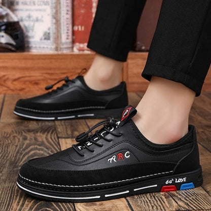 💯🔥【39–48】Męskie skórzane buty biznesowe na co dzień – wodoodporne, odporne na plamy, z miękką podeszwą zapewniającą wygodę noszenia