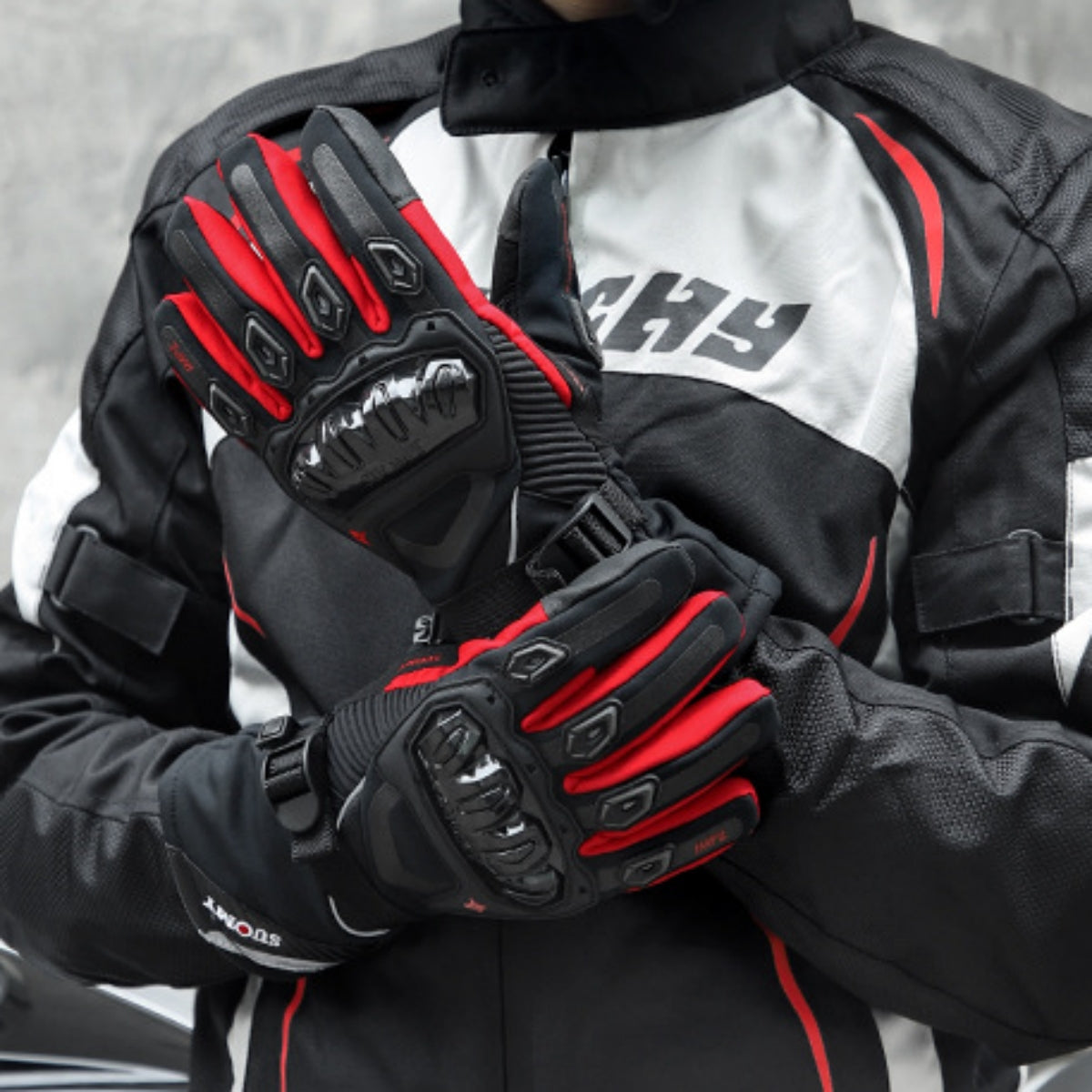 ¡50% zniżki! 🔥🧤🧤 Ciepłe dopasowanie | Wysokiej jakości rękawice motocyklowe, odporne na wiatr i ciepłe