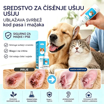 🐶Kupite jedan, drugi dobijete gratis 🐱 Sredstvo za čišćenje ušiju za ublažavanje svrbeža ušiju kod pasa i mačaka.